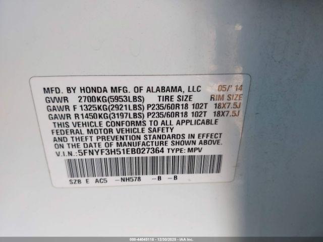 Honda Pilot Ex-l Image 6