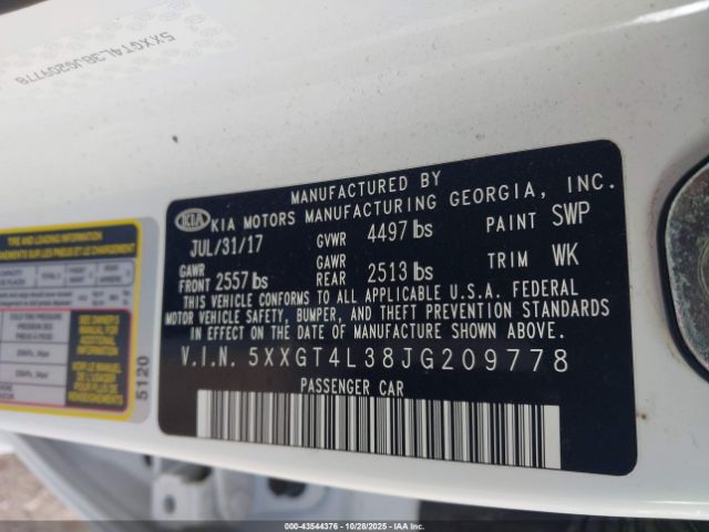 Kia Optima Lx Image 7