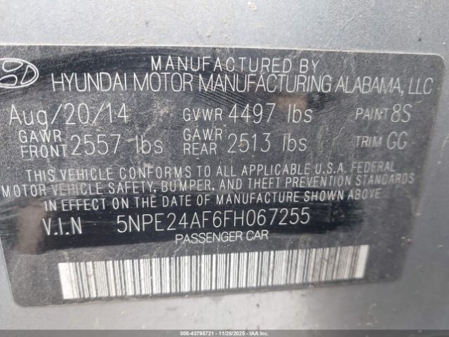 Hyundai SONATA Se Image 8