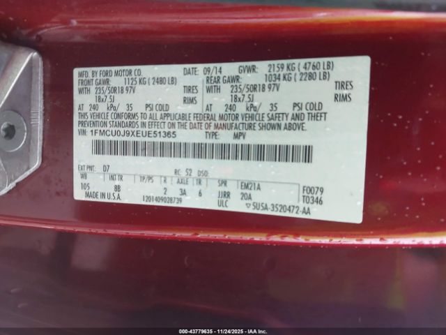 Ford Escape Titanium Image 11