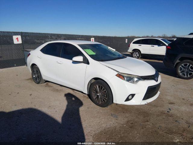  Salvage Toyota Corolla