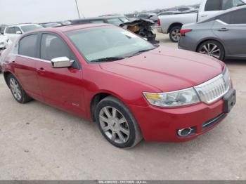  Salvage Lincoln MKZ