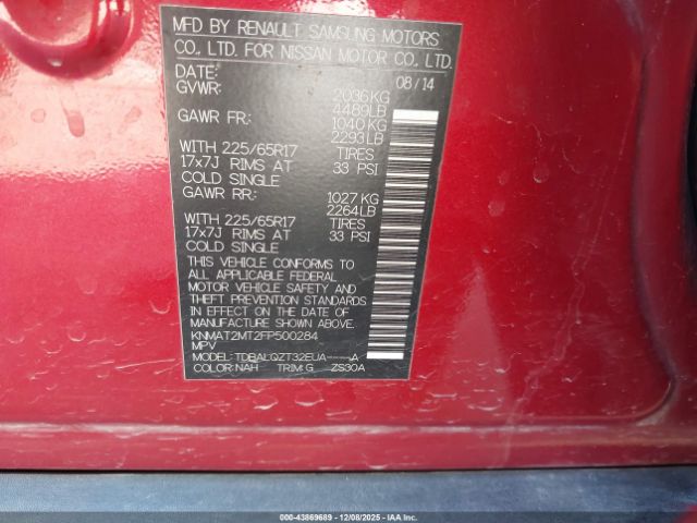 Nissan Rogue Sv Image 5