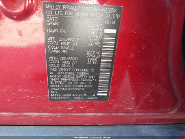 Nissan Rogue Sv Image 5