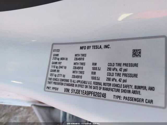 Tesla Model 3 Rear-wheel Drive Image 8