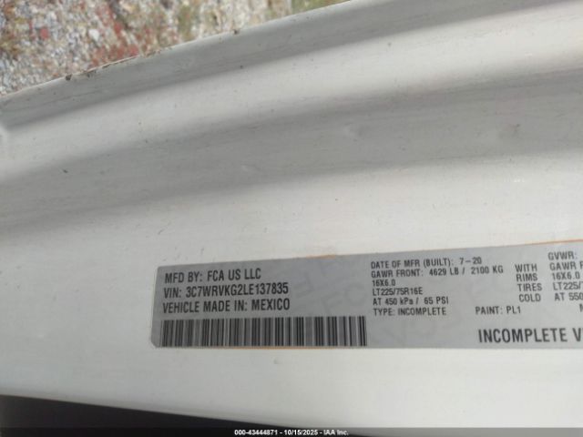 Ram Promaster Low Roof Image 13